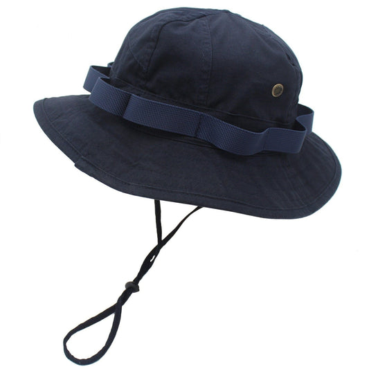 Donkerblauwe Boonie Hat