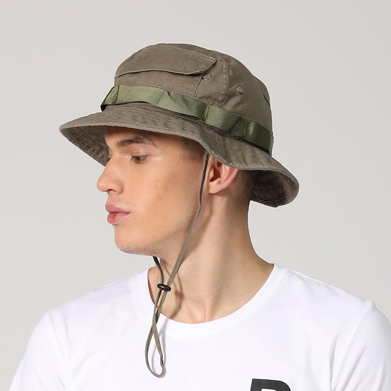 Beige Boonie Hat