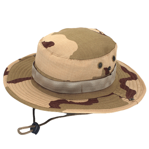 Beige Camo Boonie Hat