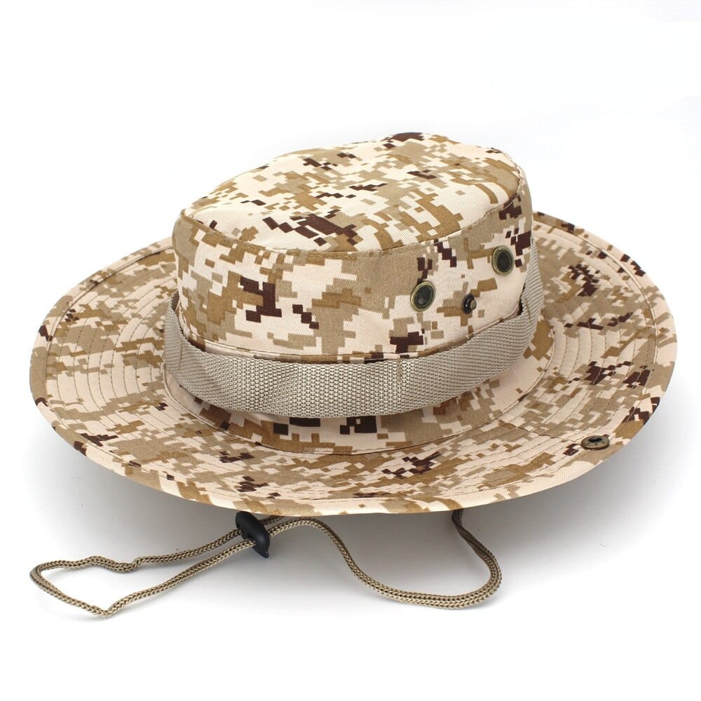 Beige Digital Camo Boonie Hat