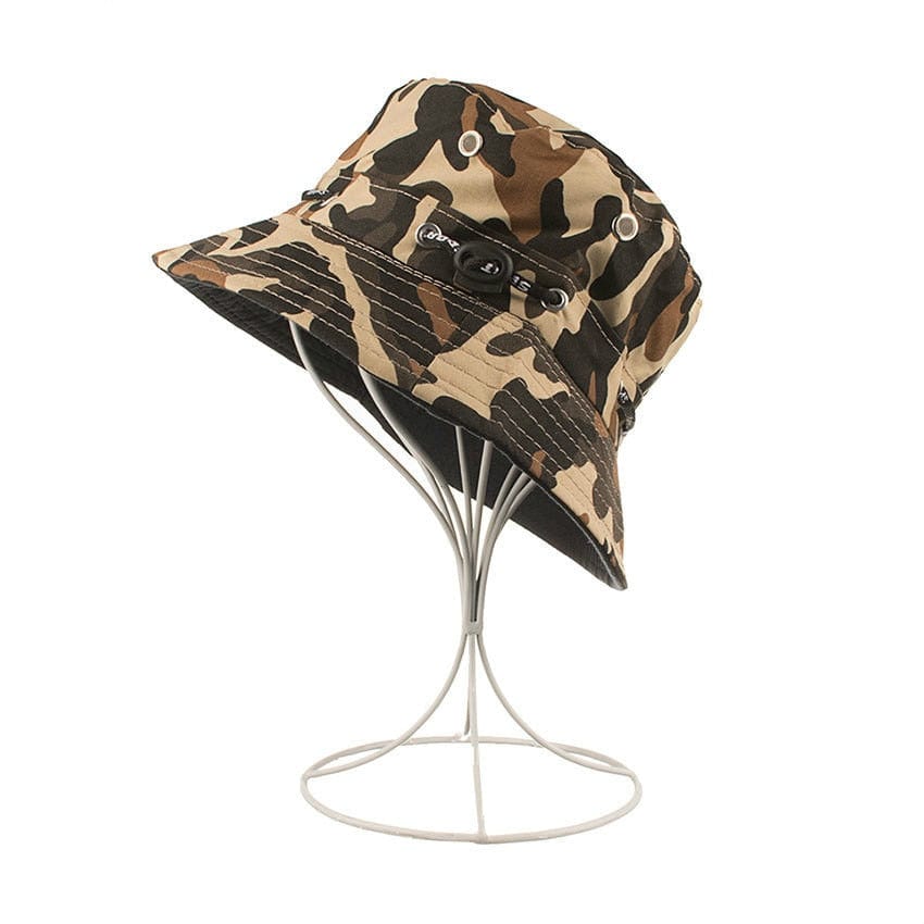 Bruine Camo Bucket Hat