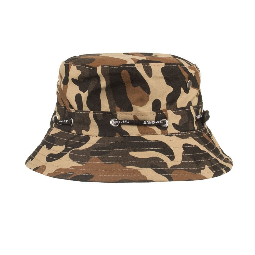 Bruine Camo Bucket Hat