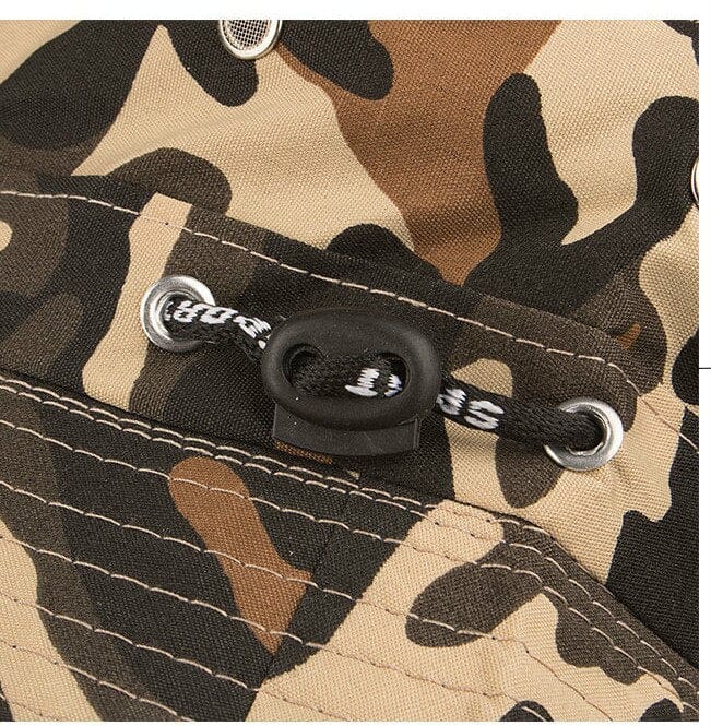 Bruine Camo Bucket Hat