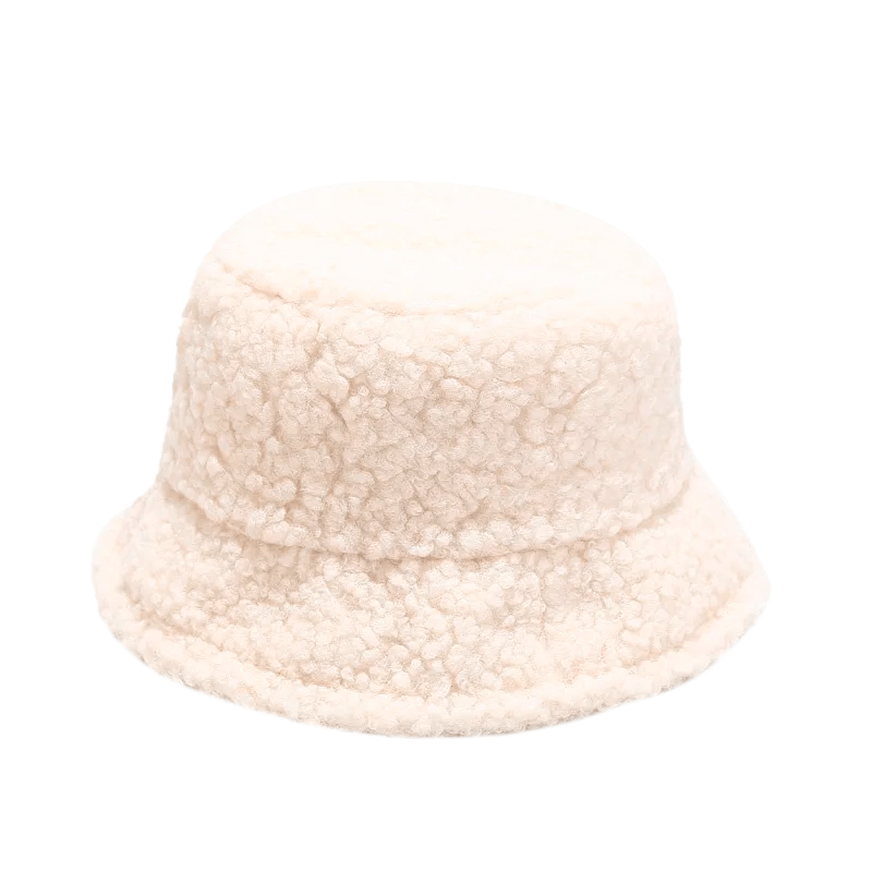 Creme Teddy Bucket Hat