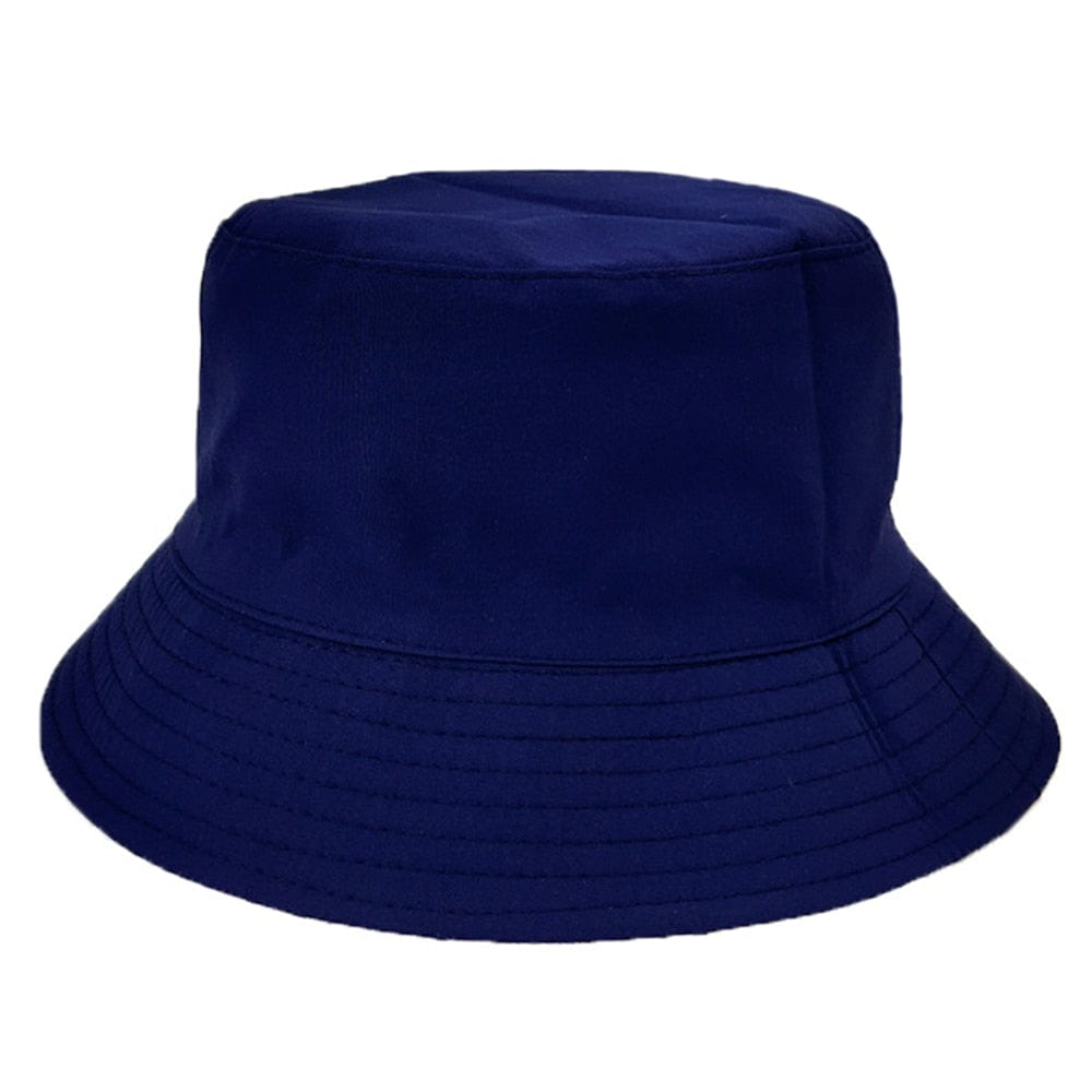 Donkerblauwe Bucket Hat