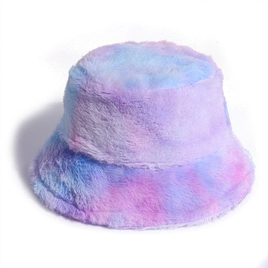 Galaxy Fluffy Bucket Hat