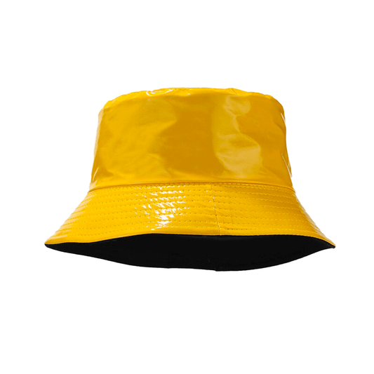 Gele Vinyl Bucket Hat