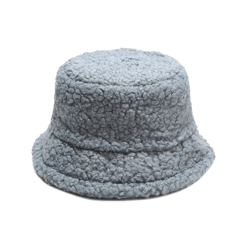 Grijze Teddy Bucket Hat