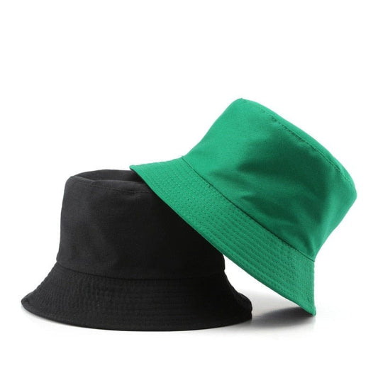 Groene Reversible Bucket Hat