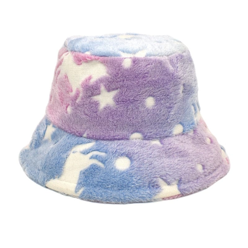 Heelal Fluffy Bucket Hat