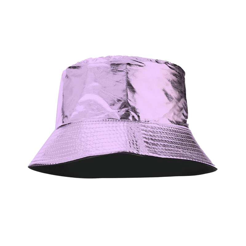 Roze Reflecterende Bucket Hat