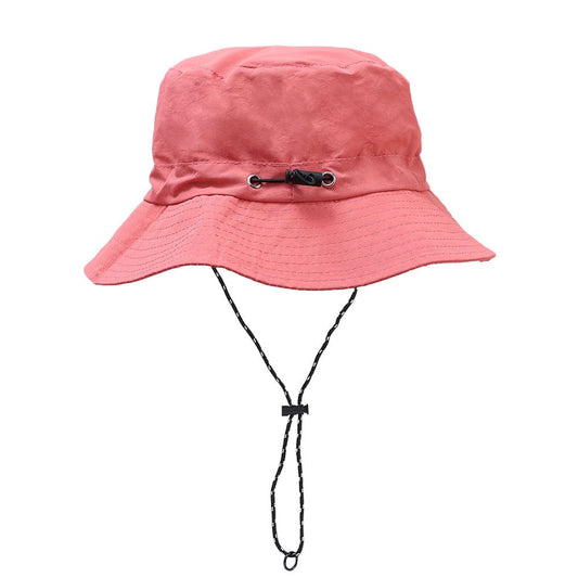 Waterproof Roze Bucket Hat met Touwtje