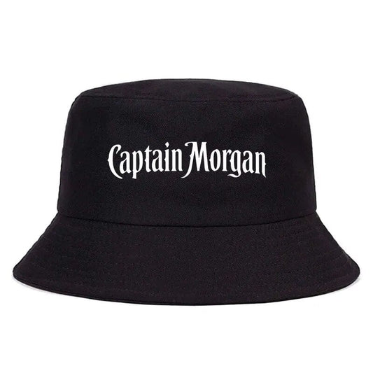 Zwarte Captain Morgan Bucket Hat