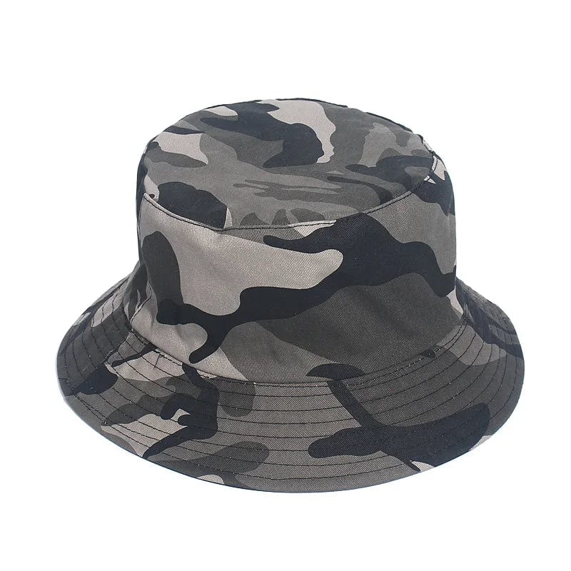 Zwarte Leger Bucket Hat