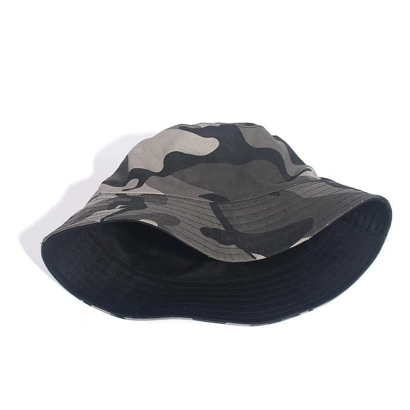 Zwarte Leger Bucket Hat